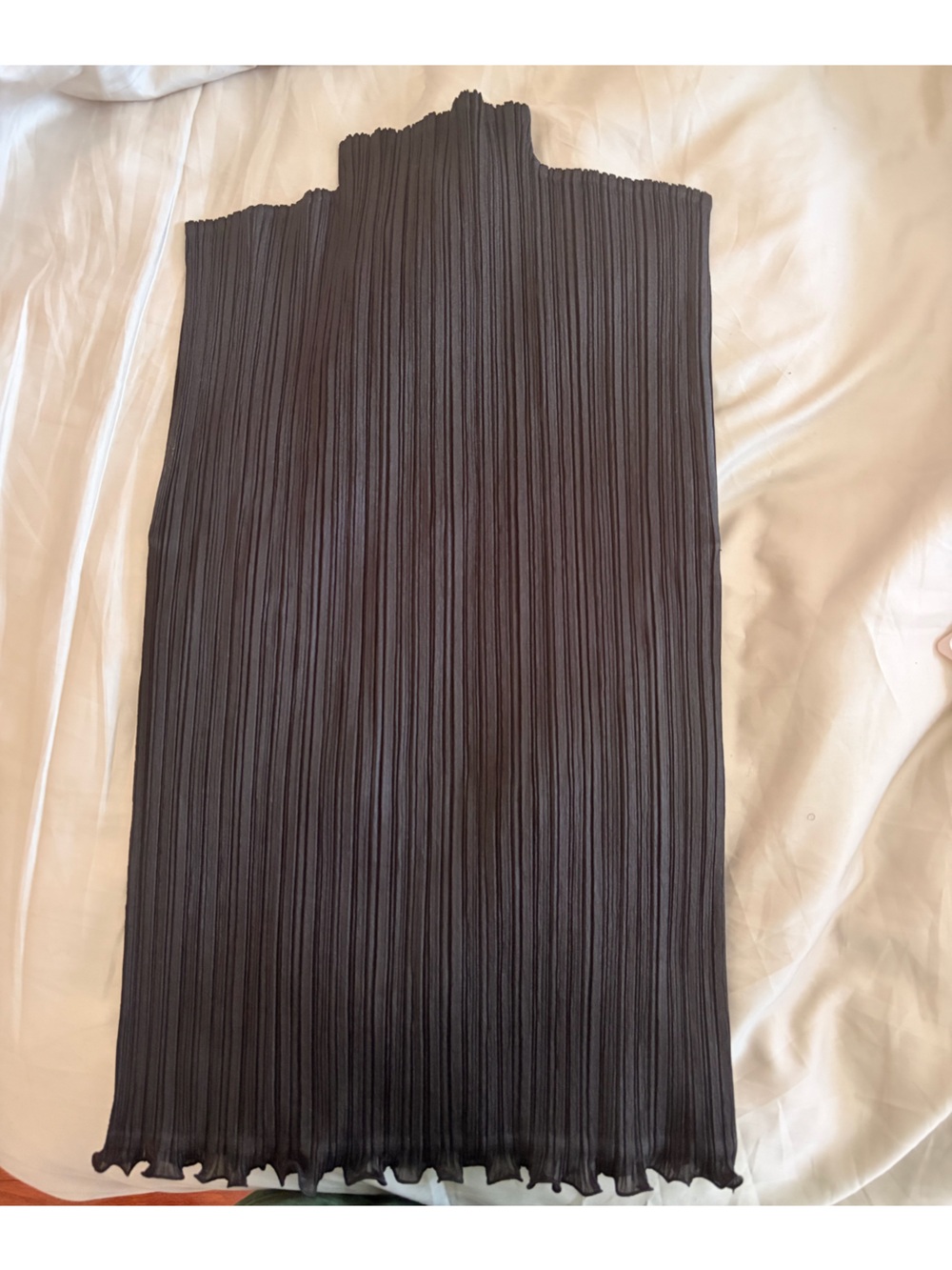 Issey Miyake Pleats Please High Neck Tank Top